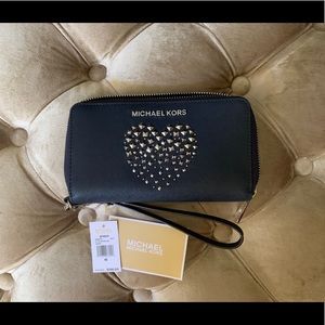 Michael Kors Phone Case Strap Wallet